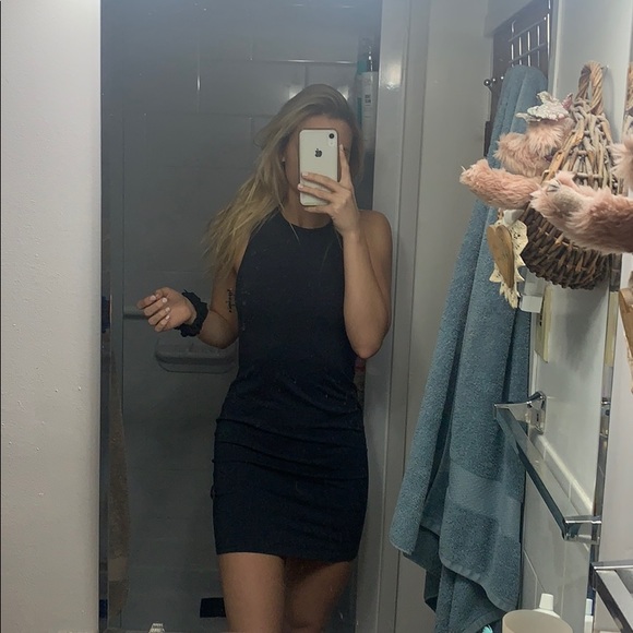 Navy Blue Aritzia Dress - Picture 3 of 3